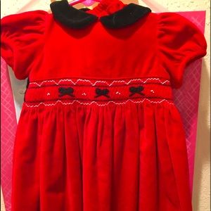 Heartstrings velvet dress w bloomers